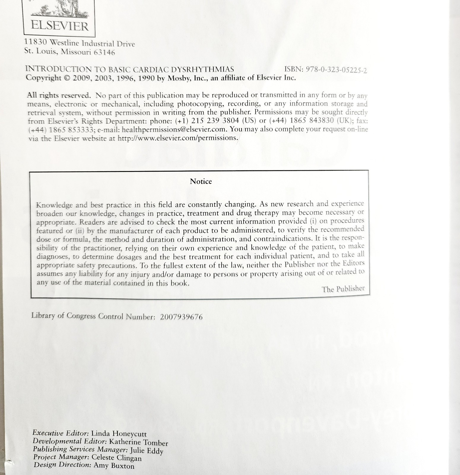 2009 Basic Cardiac Dysthymias Medical Textbook w/ Unused CD Heart PB WHBS Item image 4