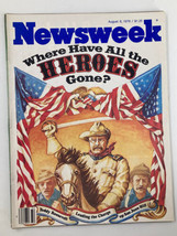 VTG Newsweek Magazine August 6 1979 Teddy Roosevelt Leading the Charge - £22.31 GBP