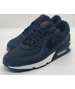 NEW Nike Air Max 90 Anthracite Black Team Red DQ4071-001 Men’s Size 9.5 - £132.33 GBP