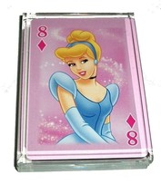 Disney Princess Cinderella Acrylic Executive Desk Top Paperweight - £10.73 GBP