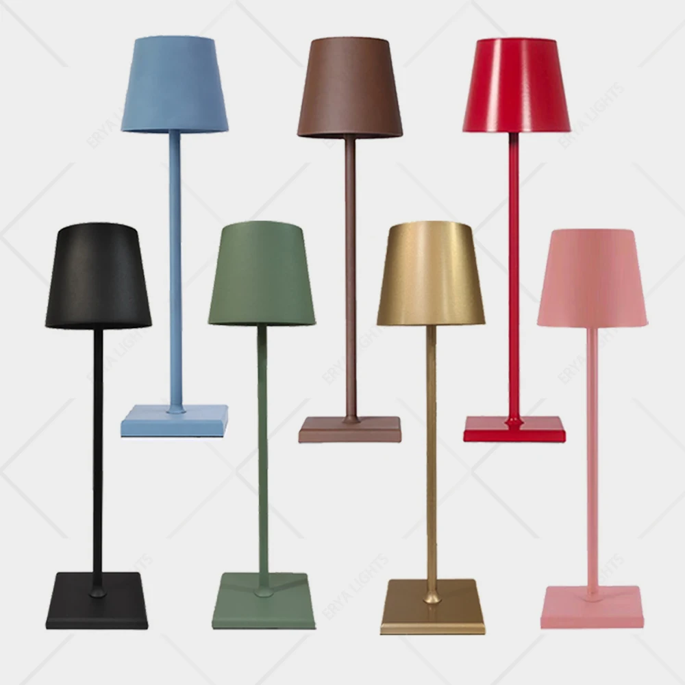Wireless Table Lamps for Restaurants Dimmable Bedside Lamp Restaurant At... - £36.45 GBP+
