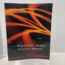 PRECALCULUS-Student Solutions Manual, Brand New,Crease On Back Cover - £6.03 GBP