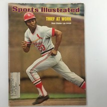 VTG Sports Illustrated Magazine July 22 1974 Base Stealer Lou Brock at Work - £7.54 GBP