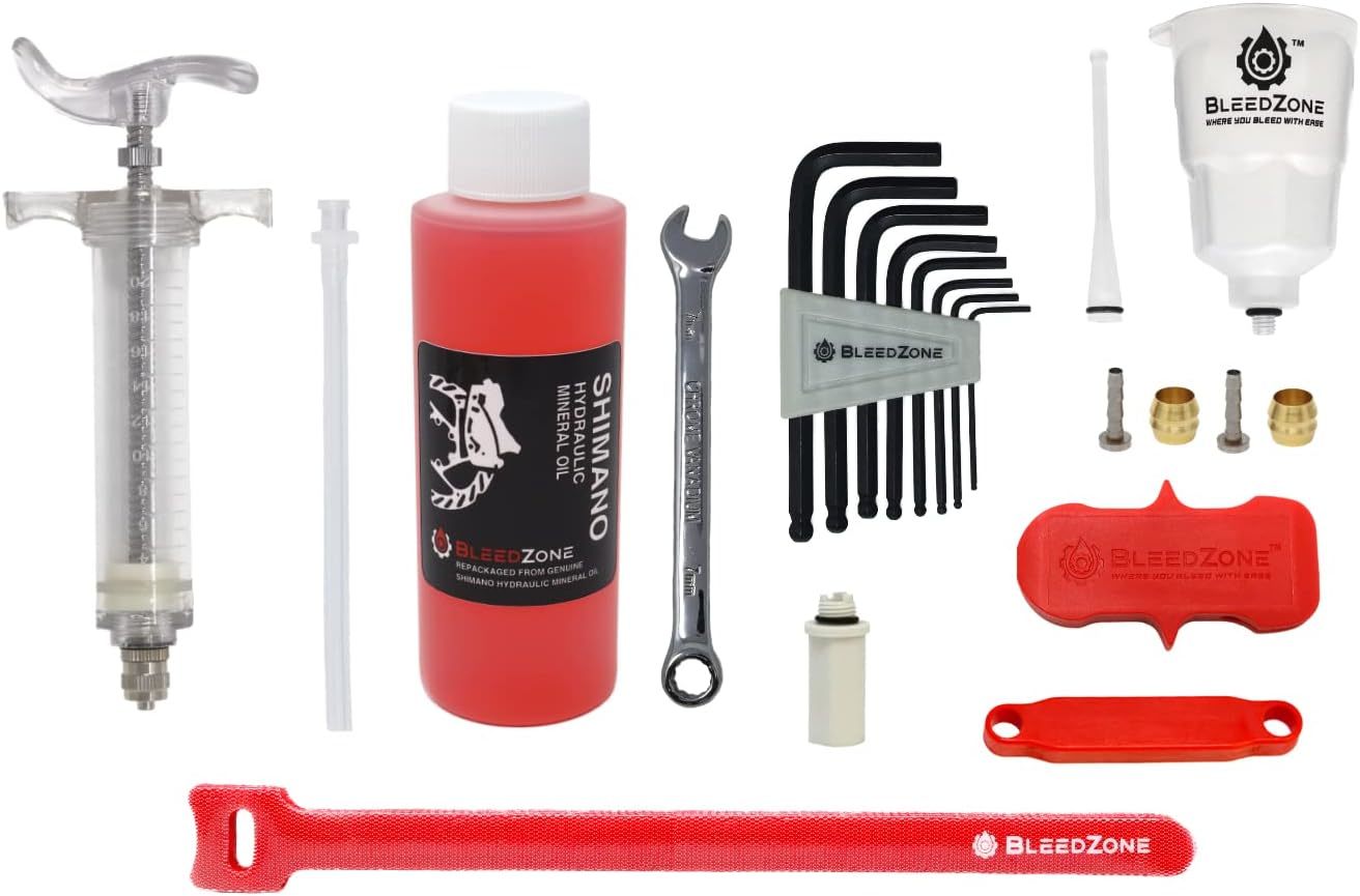 Rsn Sports Pro Bleed Kit For Shimano Hydraulic Road/Gravel Brakes With 120Ml - $48.99