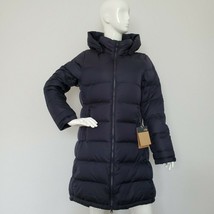 The North Face Women Metro 3 Parka Down Winter Hoodie Puffer Coat Navy Sz Xs M - $159.97