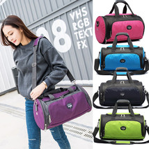 Men Women Gym Sports Travel Bag Yoga Shoulder Bag Weekend Bag Hand Luggage New - £22.37 GBP