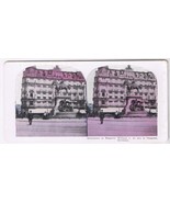 Stereo View Card Stereograph Monument Emperor William I Aix la Chapelle ... - £3.91 GBP