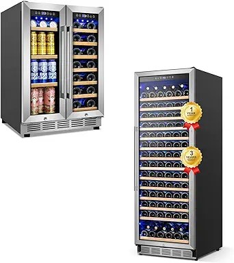 24 Inch Wine And Beverage Refrigerator And Wine Cooler 173 Bottles Bundle - $3,706.99