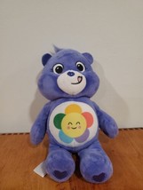 Care Bears Harmony Bear Purple Stuffed Plush Animal 2020  - $8.51