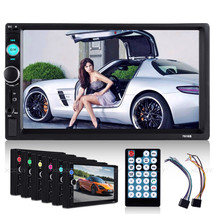  7&quot; 2DIN Car Stereo Radio MP5 Player Bluetooth AUX HD Touch Screen Mirror Link U - £38.70 GBP