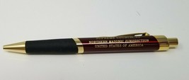 Pen Ballpoint  Supreme Council 33 Northern Masonic Jurisdiction Maroon Vintage - $11.35