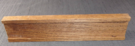 WOOD WOODEN DESK NAME PLATE  SIGN PLAQUE CAN BE PAINTED ANY COLOR 1.5&quot;X11&quot; - €13,71 EUR