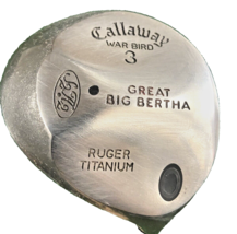 Callaway Great Big Bertha War Bird Ruger Ti 3 Wood Regular Graphite 43&quot; ... - $29.95