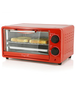 MegaChef 9.5 Quart Electric Counter Top Toaster Oven in Candy Red - $1,505.84 MXN