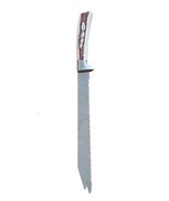 VTG Regent Sheffield England Warwick Cream Handle Bread Knife Leaves 1970s  - $19.00