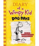Dog Days Diary of a Wimpy Kid Book Hardcover By Kinney Jeff  Very Good C... - £13.38 GBP