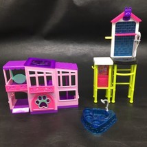 Mattel Barbie Pet Dream House &amp; Pet Groomer Playset- Incomplete - £15.41 GBP