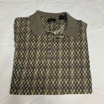 Men’s Izod Polo Shirt, Size Medium, Brown, Cotton Blend - $16.99