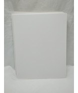 Lot Of (54) Lightly Used Comic Book White Back Board 8 1/2&quot; X 11&quot;  - $278.96 MXN