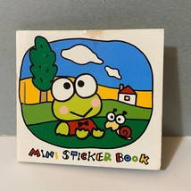 Vintage Sanrio 1992 Keroppi Mini Sticker Book - $29.99