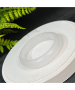 Natural Certified Mutton Fat White Level Golden Silk Jade Bangle 54MM - $98.99