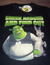 Vintage Style Shrek T-Shirt Mens Large (Short) New w/ Tag Donkey Movie - £16.28 GBP