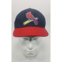 OC Sports Cardinal Hat Cap Blue / Red Bat Logo Team, Black &amp; Red Adjustable - $18.55