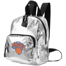 New York Knicks NBA Spotlight Mini 10&quot; Backpack Game Bag Silver New GREA... - $19.79