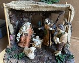 Fontanini? Resin Nativity Set Creche Christmas Decor Baby Jesus figure - £23.49 GBP