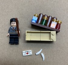 Lego Young Harry Potter boy Hogwarts school Short Minifigure With Wand Acessorie - £9.30 GBP