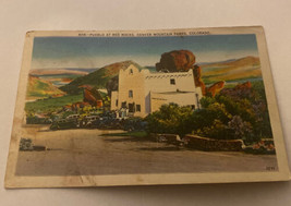 Vintage Postcard Posted 1988 Pueblo At Red Rocks Denver Parks CO - $2.38