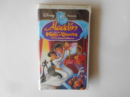 Walt Disney Aladdin and The King of Thieves VHS Tape Starring Robin Will... - £7.77 GBP