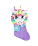 3D Plush Unicorn Stocking, 20&quot;, by Holiday Time - $271.82 MXN