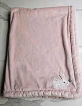 Carter&#39;s Baby Blanket Bunny Rabbit Butterfly Pink - £27.11 GBP