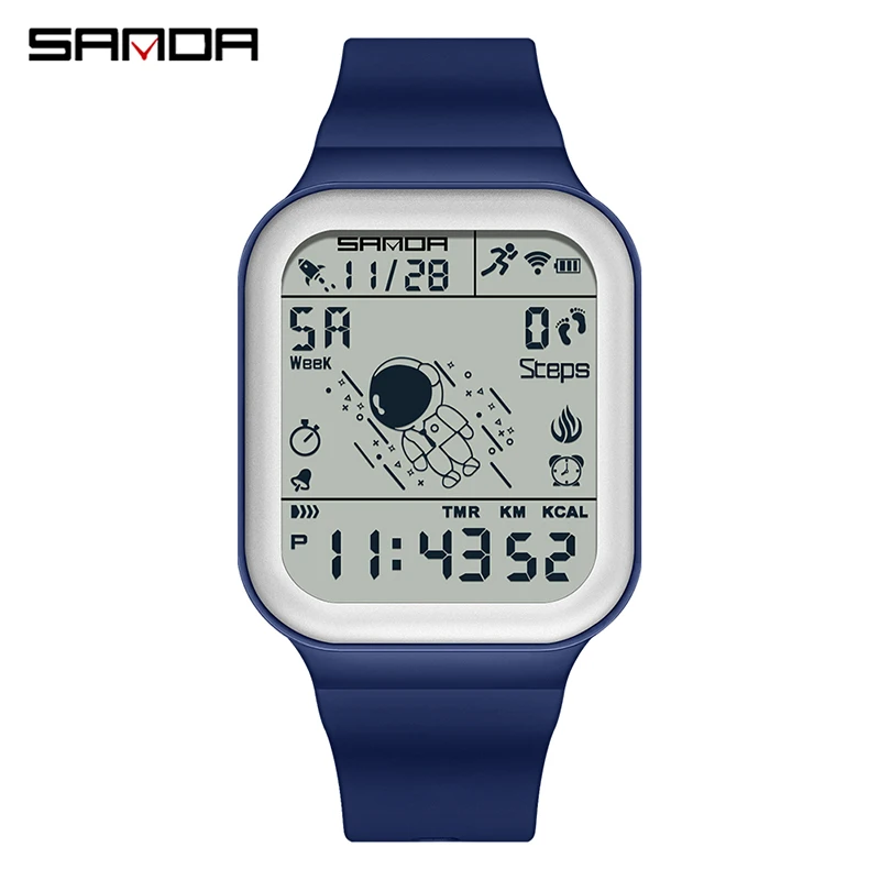 Fashion Sanda Upgradation Mens Outdoor  Electronic  Square Design Wear Resistant - £47.78 GBP