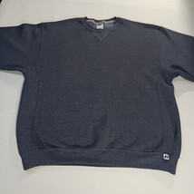 Russell Athletic Men's Cotton Bluish Gray Crewneck Pullover Sweatshirt Size XL image 9