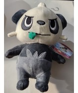 Standing PANCHAM Pokemon 8&quot; Plush Toy Official Licensed New Jazwares - £10.58 GBP