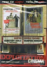 VAMPIRE double feature (dvd)*NEW* Cemetery Girls &amp; Vampire Hookers, Out Of Print - £27.56 GBP