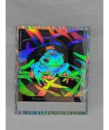 Vintage 1997 Scholastic Book Fair Holographic Frog Sticker 2 1/2&quot; X 3&quot; - $37.25 CAD