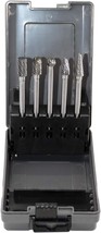 5Pcs Tungsten Carbide Burrs Set With 1/4&#39;&#39;Shank Double Cut Extended Long... - $39.99