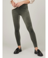 Spanx 2070 Velour Velvet Leggings Dark Palm ( M ) - $2,063.58 MXN