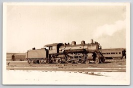RPPC B&amp;M Boston And Maine Locomotive 3237 Railroad Train Real Photo Postcard W28 - £11.76 GBP