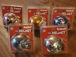 NFL Riddell Mini Helmet Lot! Rams, Texas longhorn, Kansas chief, Tampa Bay - £22.02 GBP