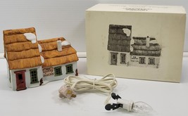 *R) 1986 Department 56 Dicken&#39;s Village Series &quot;Cottage Bob Cratchit&quot; Ch... - $24.74