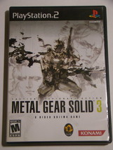 Playstation 2 - METAL GEAR SOLID 3 (Complete with Manual) - £11.99 GBP