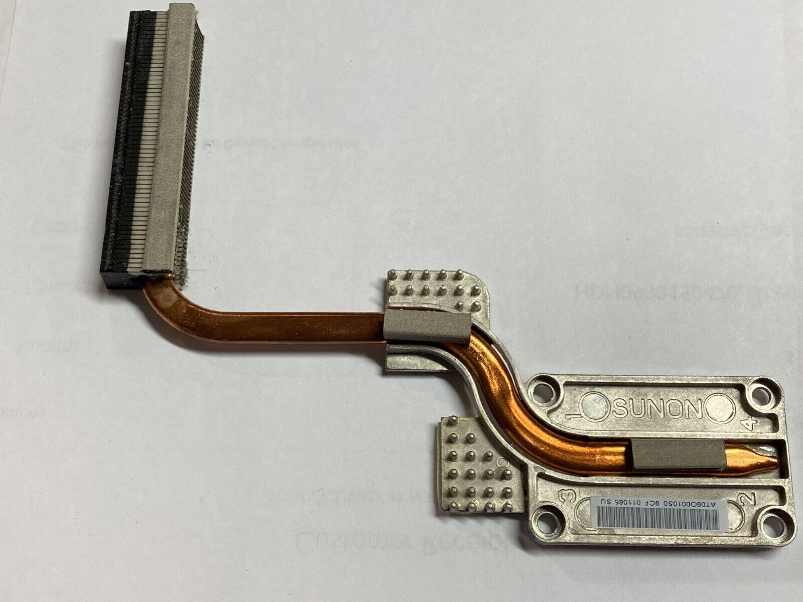 Acer Aspire 5517 Laptop CPU Cooling Heatsink - $2.37