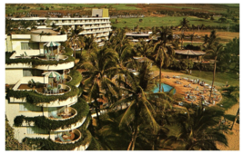 Aerial View Sheraton Maui Hotel Resort &amp; Property Postcard - $9.89