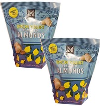 2 Packs Member&#39;s Mark Lemon Yogurt  FlavoredAlmonds (17.5 Ounce) - £29.49 GBP