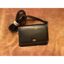 Buxton Ladies Large Black Leather Wallet w/Detachable Shoulder Strap - £11.72 GBP
