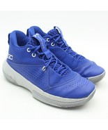 Under Armour Steph Curry Mens 7.5 SC 3ZERO IV Blue Basketball Shoes Snea... - £27.28 GBP